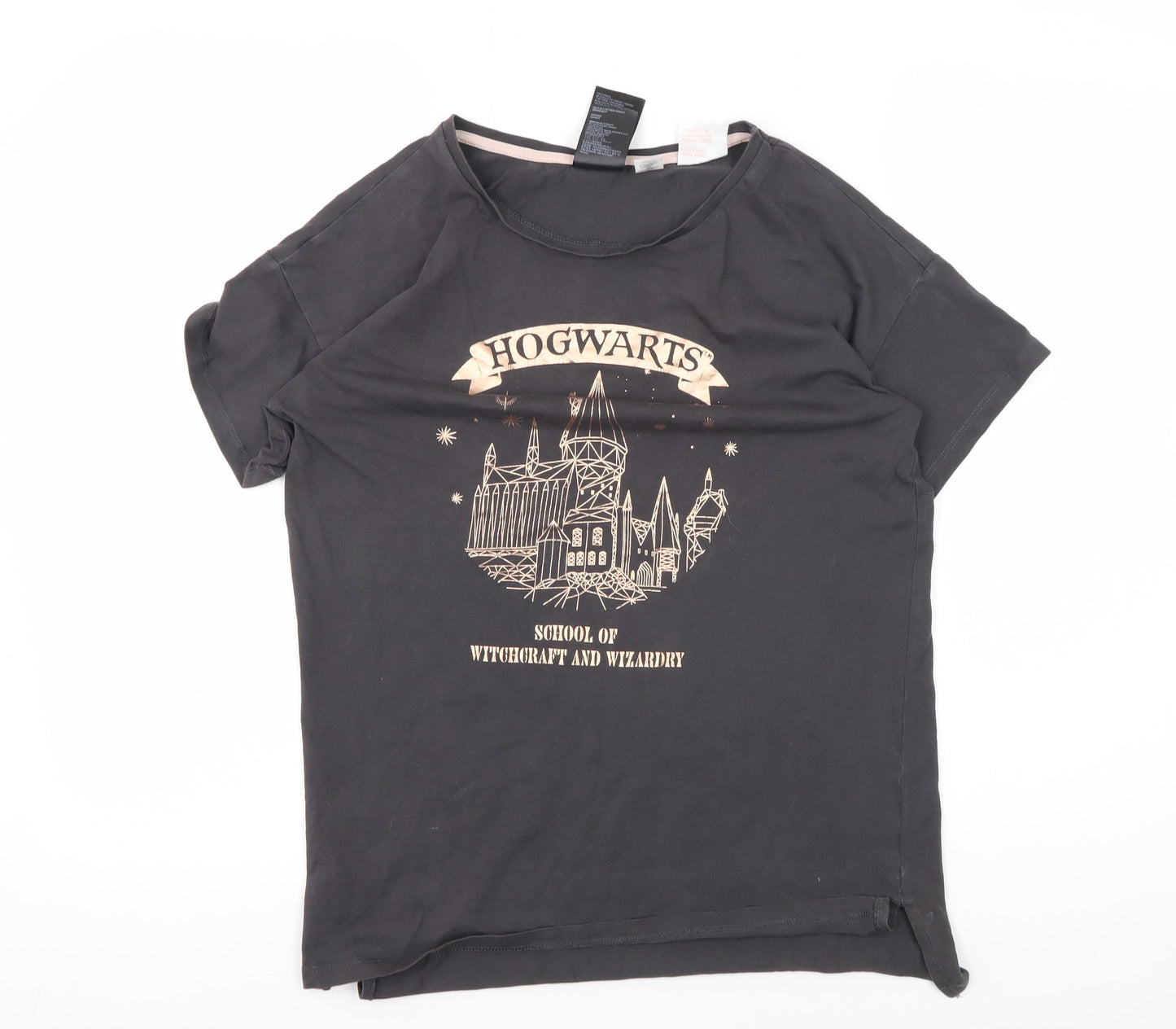 H&M Teens Black Harry Potter T-Shirt Size 12