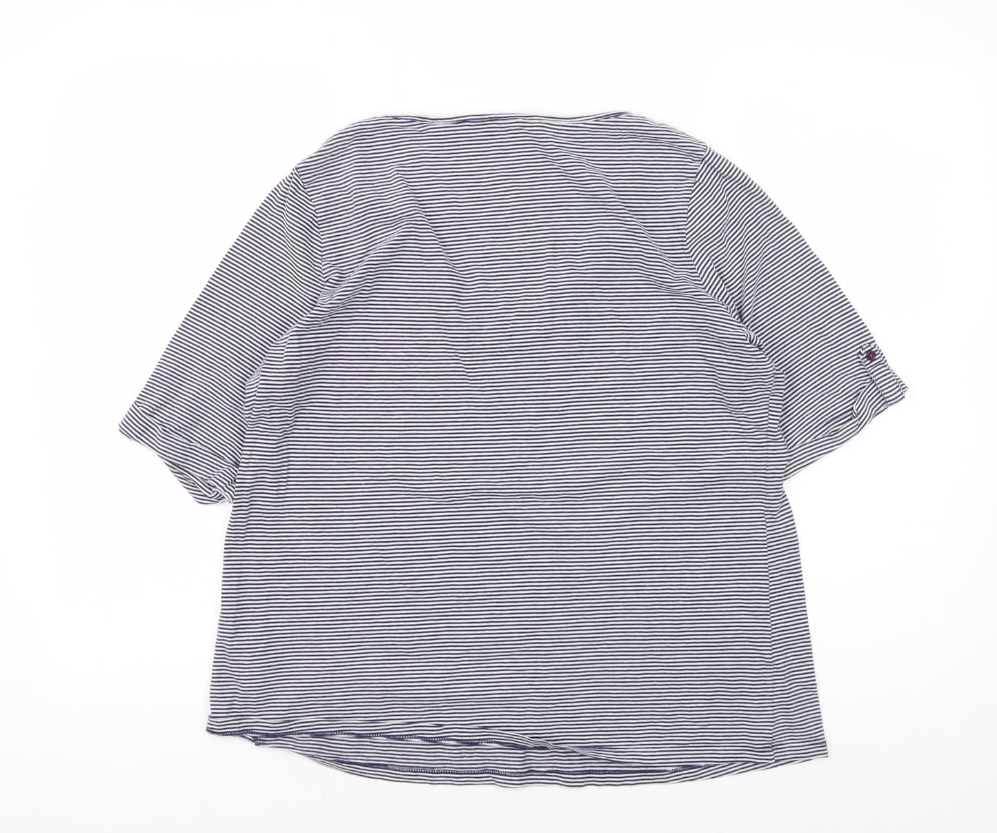 Marks and Spencer Women's Striped T-Shirt, Size 18