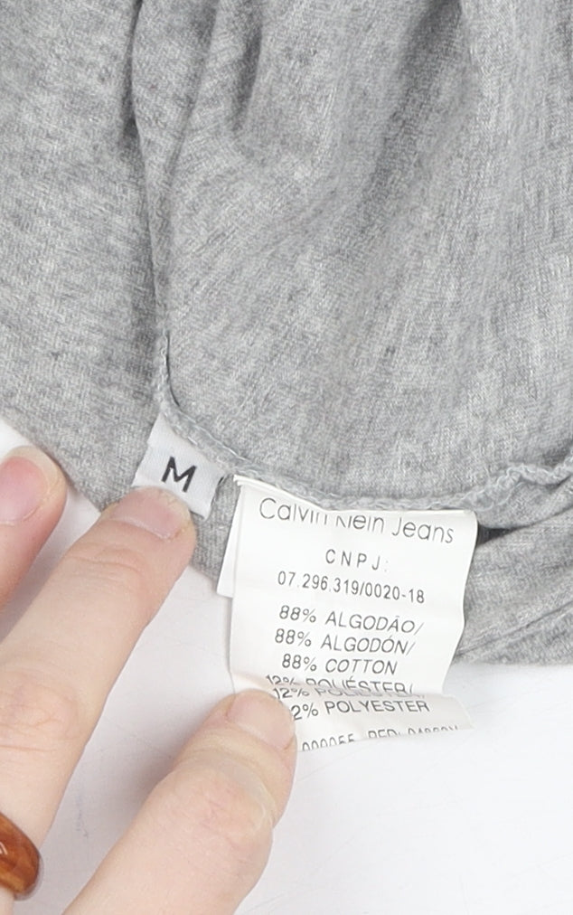 Calvin Klein Jeans Grey Women's M T-Shirt