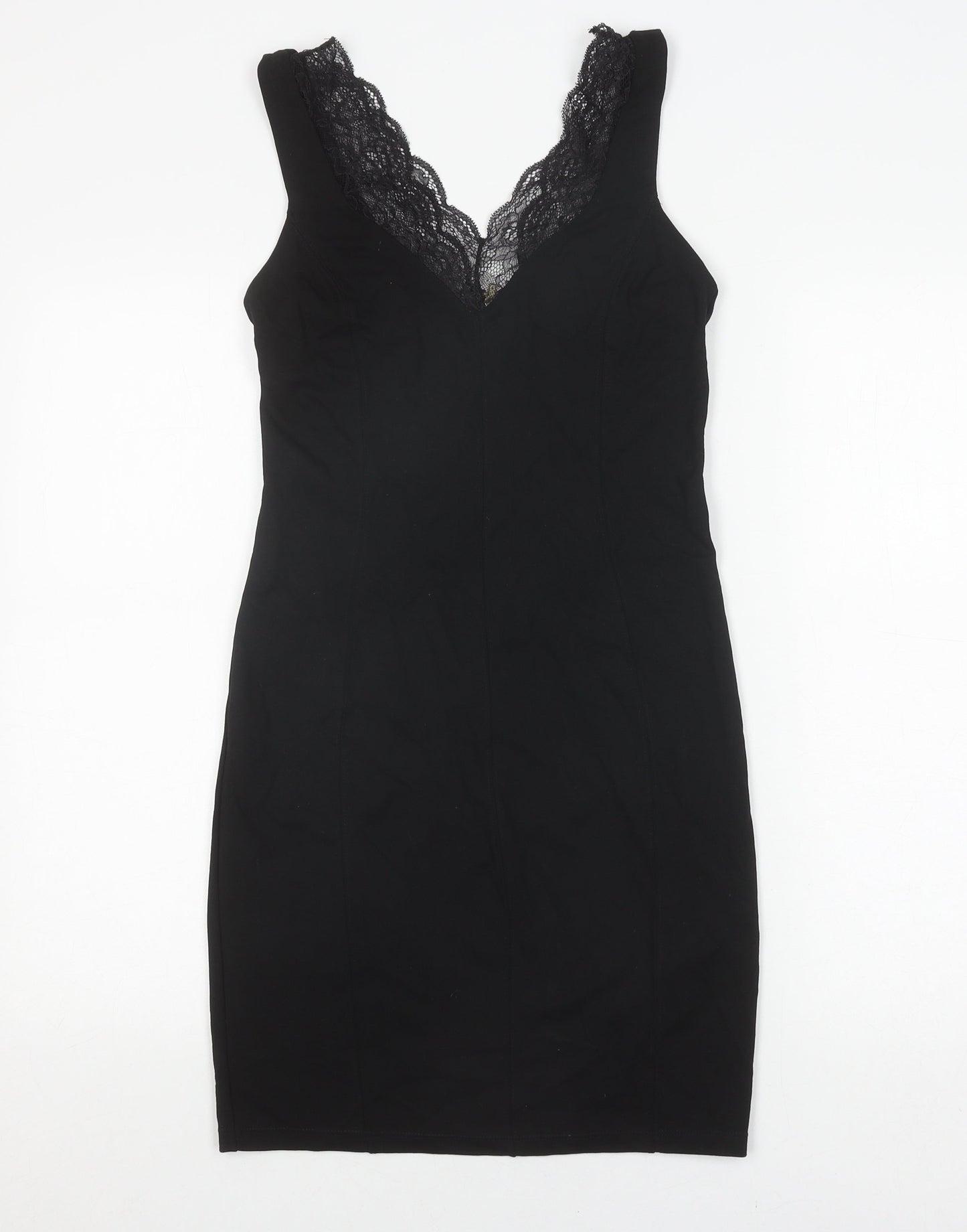 H&M Women's Black Bodycon Dress - S - Party/Cocktail