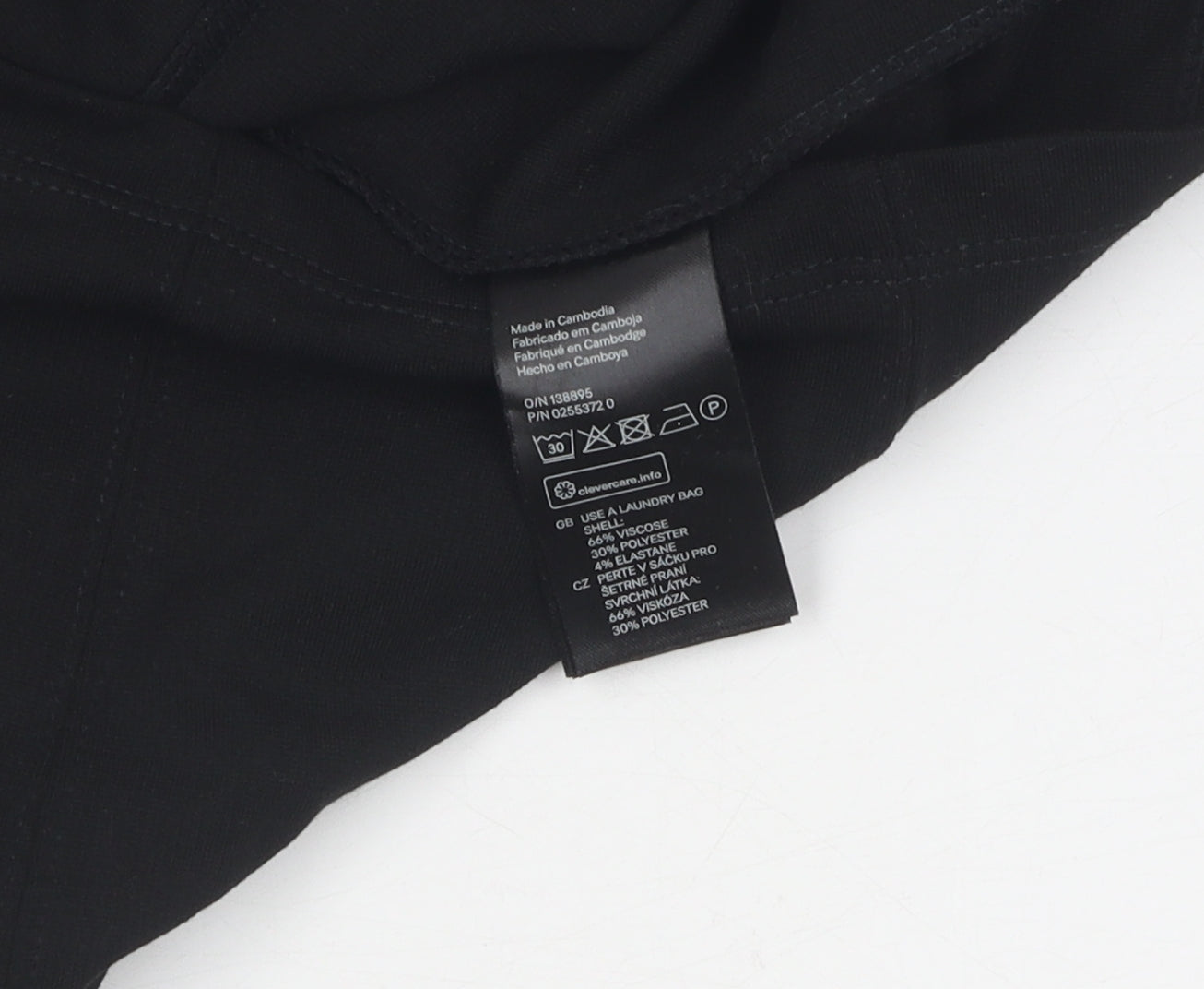 H&M Women's Black Bodycon Dress - S - Party/Cocktail