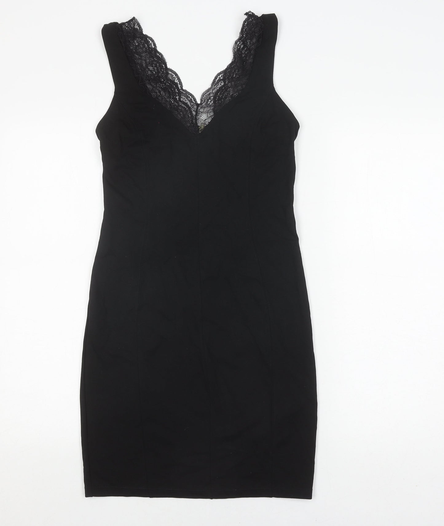 H&M Women's Black Bodycon Dress - S - Party/Cocktail