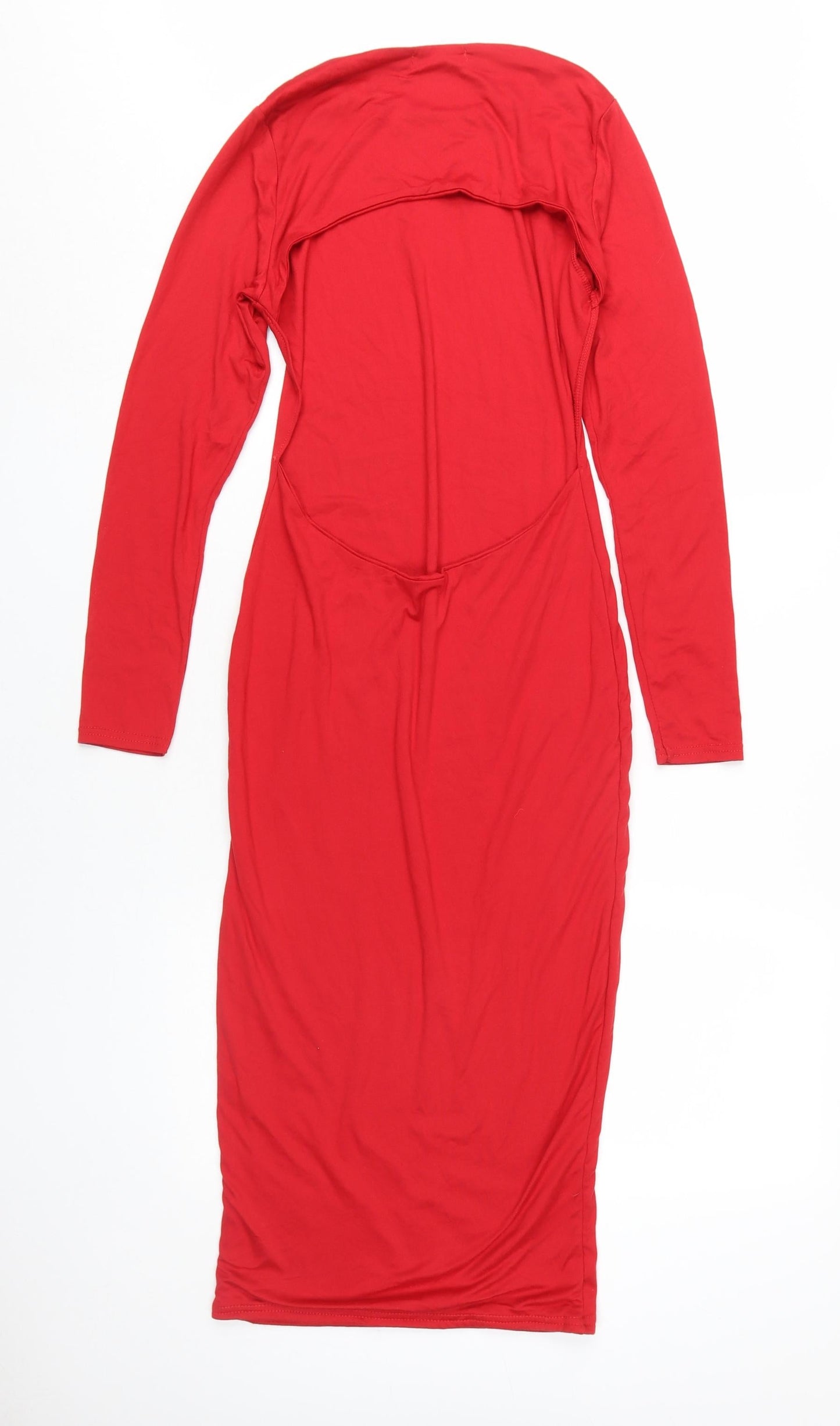 I SAW IT FIRST Red Bodycon Dress, Size 10, Women's Fashion