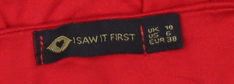 I SAW IT FIRST Red Bodycon Dress, Size 10, Women's Fashion