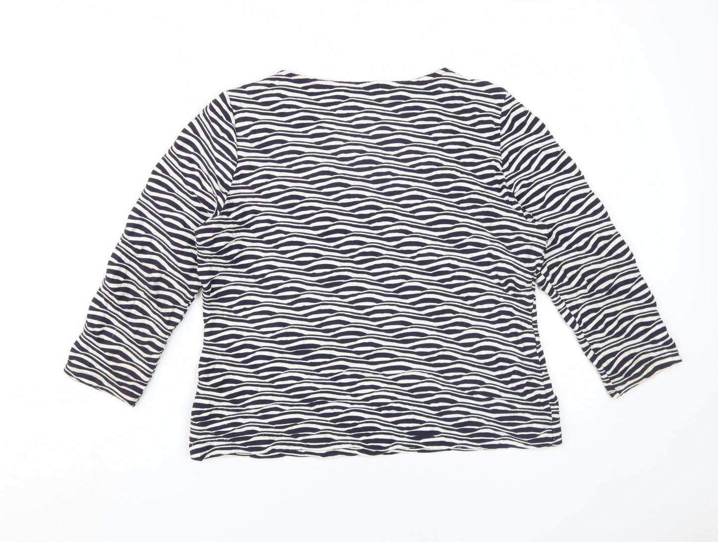 Marks and Spencer Women's Multicoloured T-Shirt Size 16
