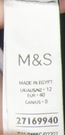 Marks and Spencer Women's Striped Cotton T-Shirt