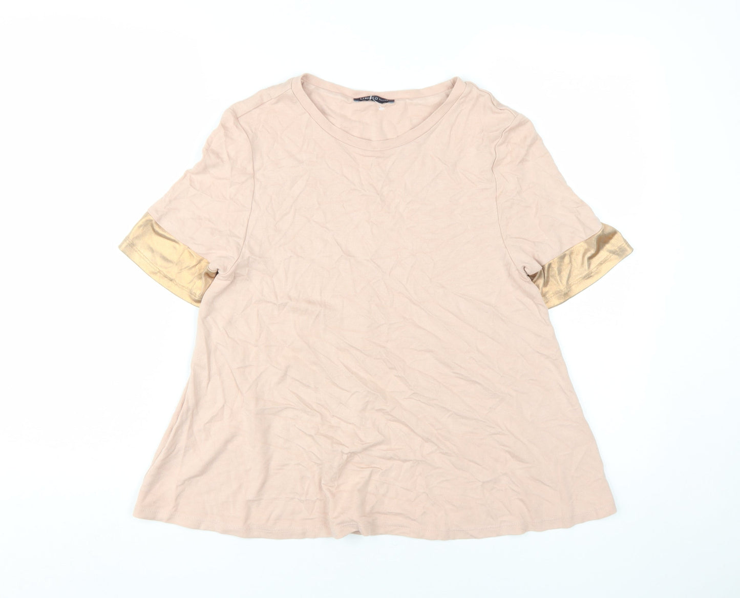 Marks and Spencer Women's Pink T-Shirt Size 8