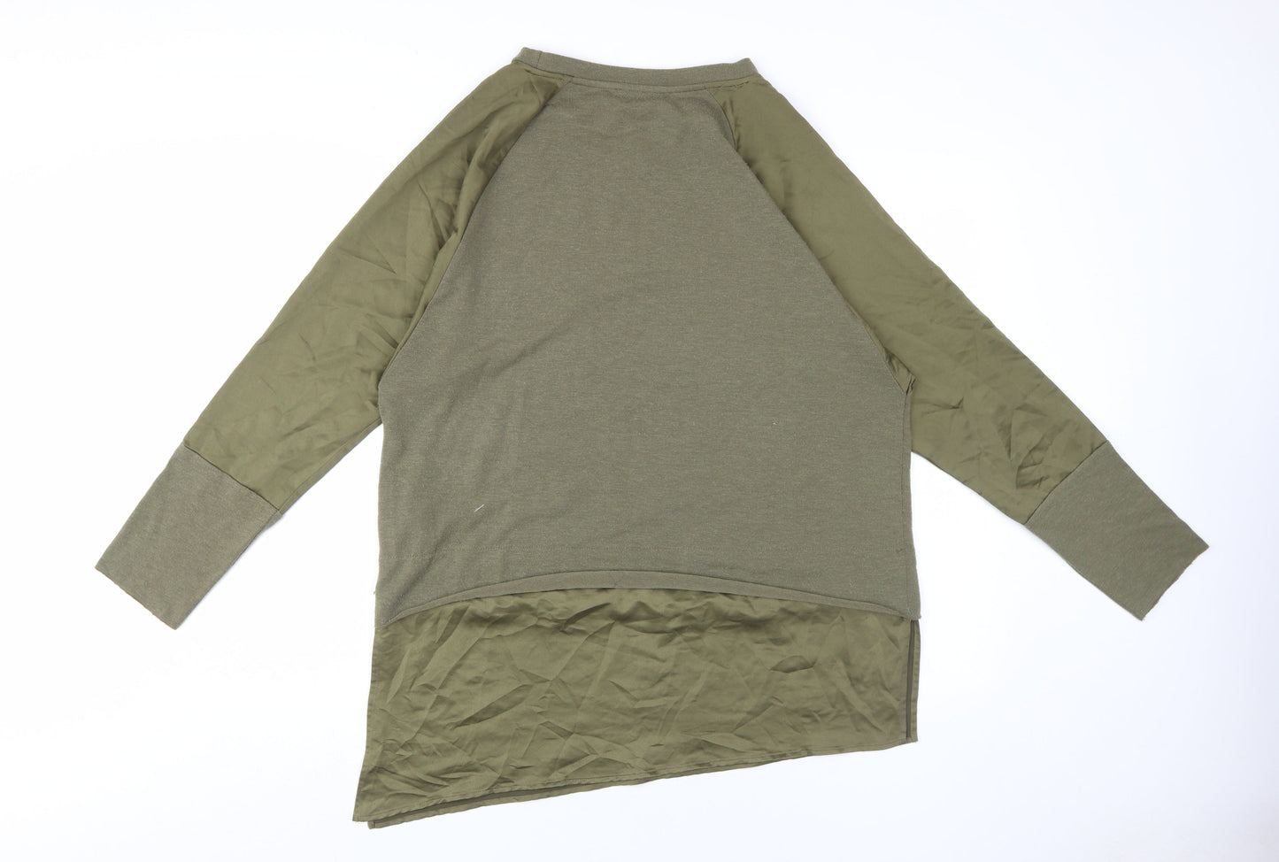 Zara Women’s Green Basic T-Shirt UK Size 2