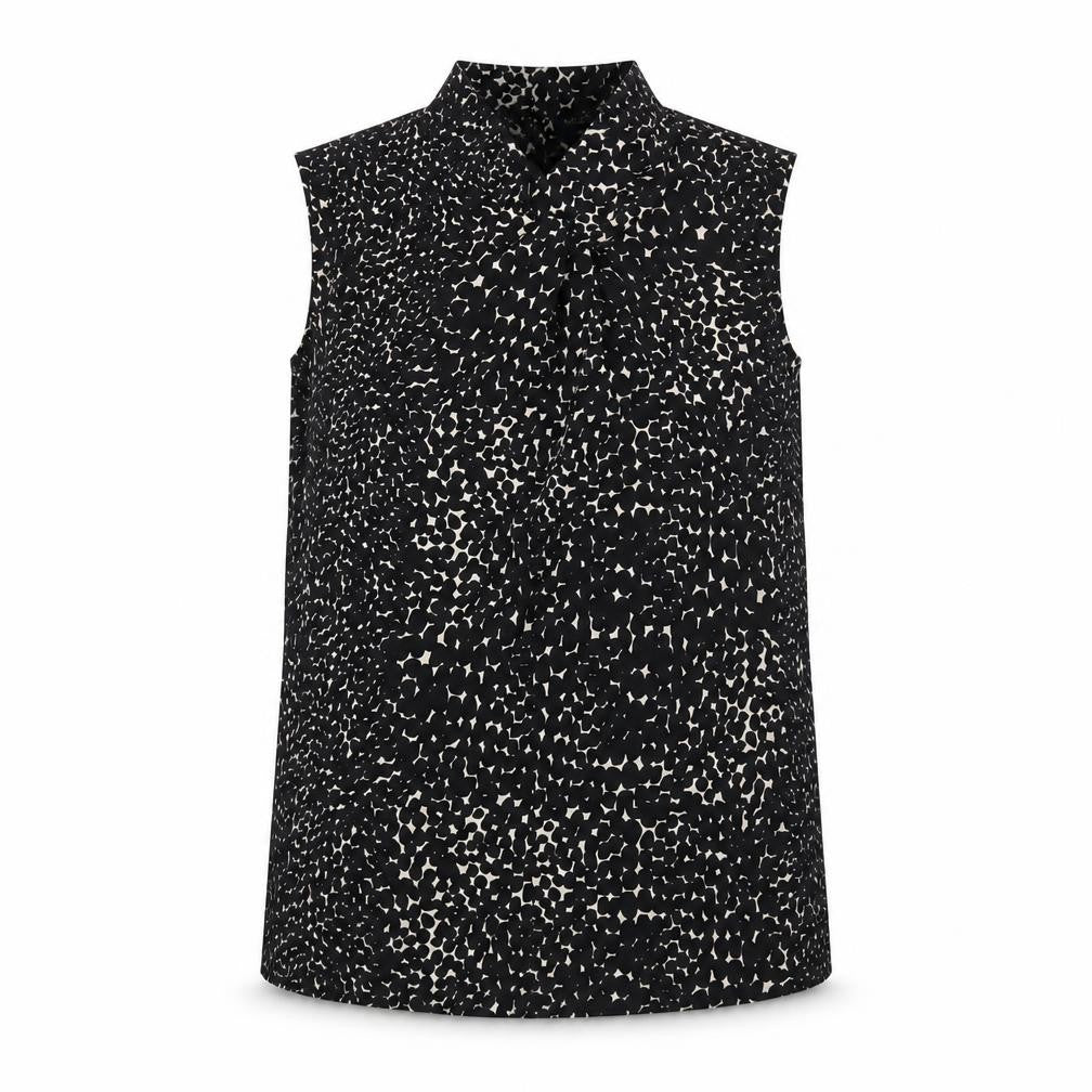 Paul Costelloe Women's Black Sleeveless Blouse Size 16