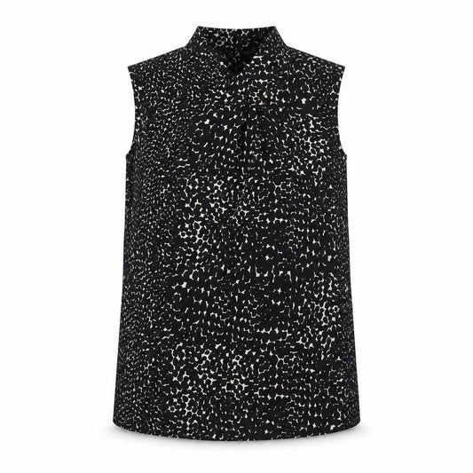 Paul Costelloe Women's Black Sleeveless Blouse Size 16
