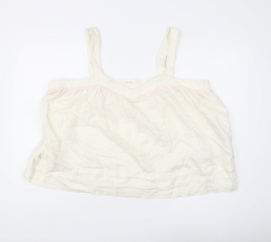 Marks and Spencer Women's White Camisole Tank Size 22