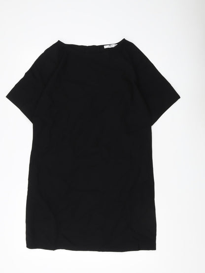 Mango Casual Women's Black Boat Neck Blouse S
