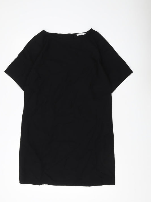 MNG Casual Women's Black Boat Neck Blouse S