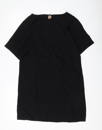 Mango Casual Women's Black Boat Neck Blouse S