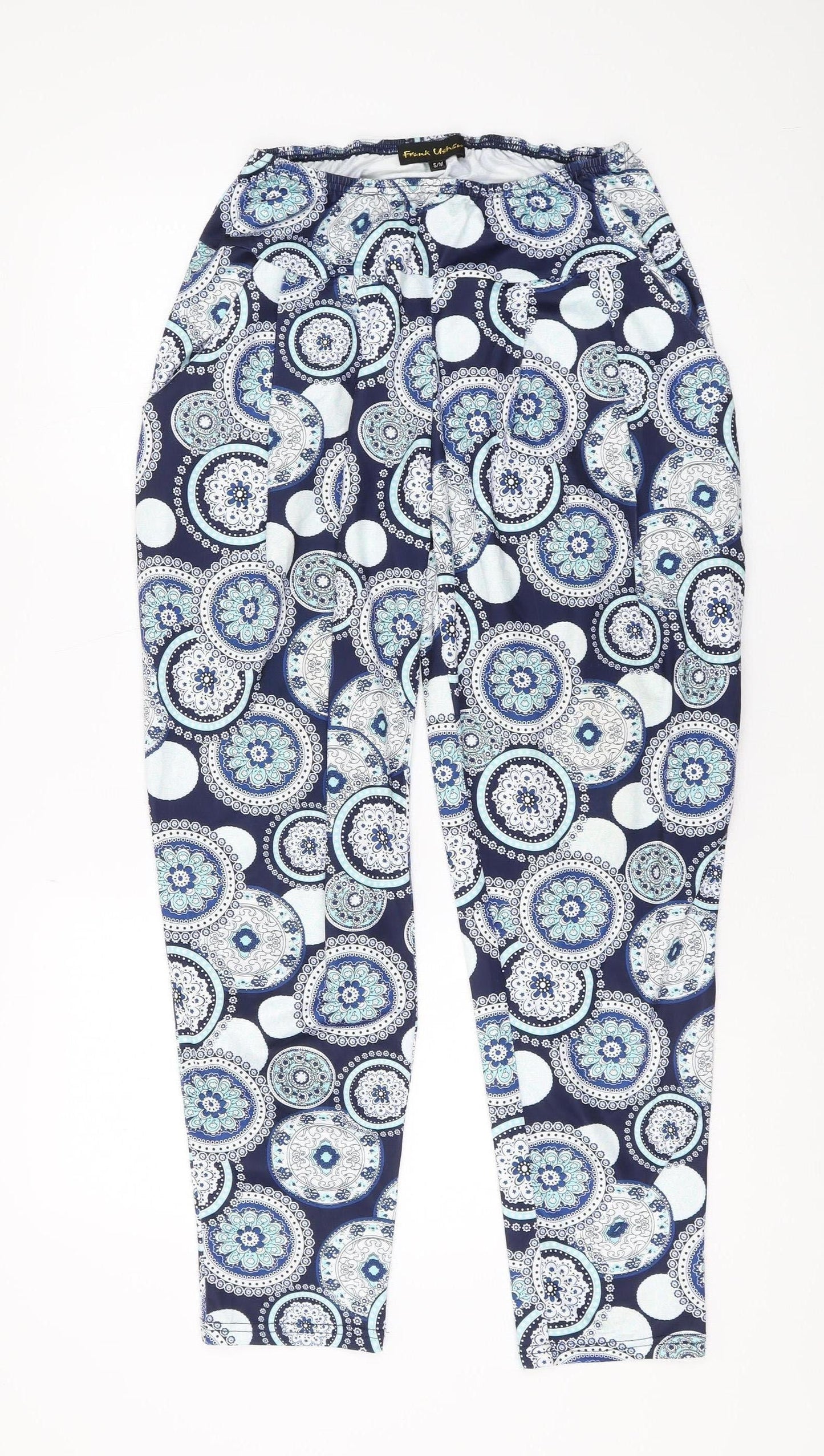 Frank Usher Women's Multicoloured Casual Trousers