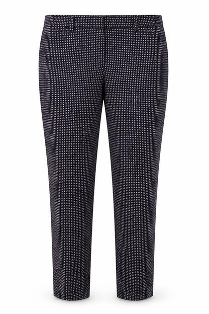H&M Women's Multicoloured Geometric Cropped Trousers Size 10