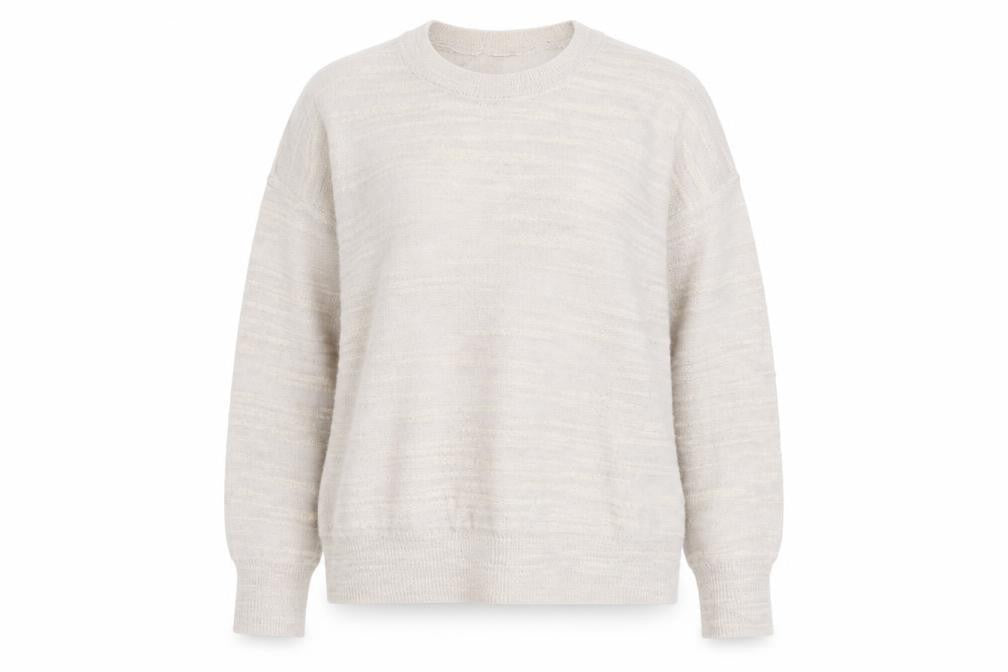 pure DKNY Women's Ivory Pullover Jumper, S, Knit, Winter