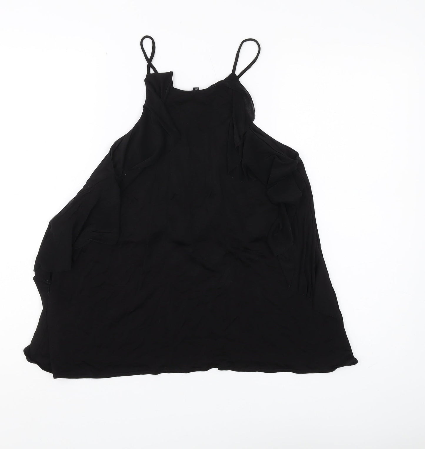 River Island Women's Black Camisole Tank, Size 10