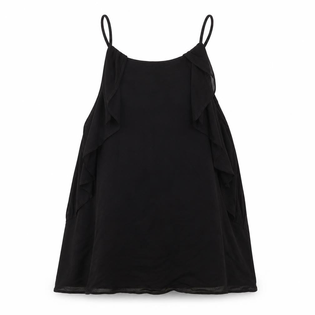 River Island Women's Black Camisole Tank, Size 10