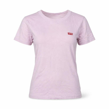 Levi's Women's XS Pink Basic Cotton T-Shirt