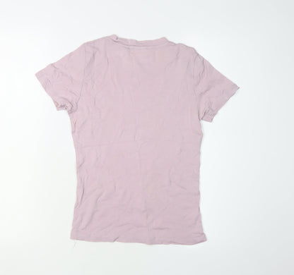 Levi's Women's XS Pink Basic Cotton T-Shirt