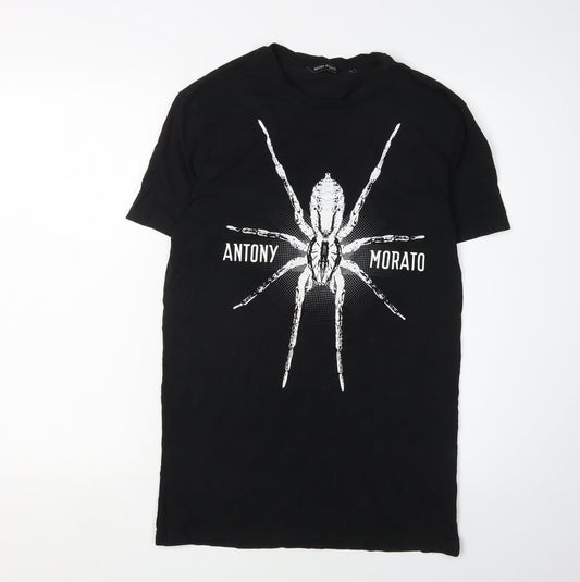 Antony Morato Men's Black Graphic T-Shirt S