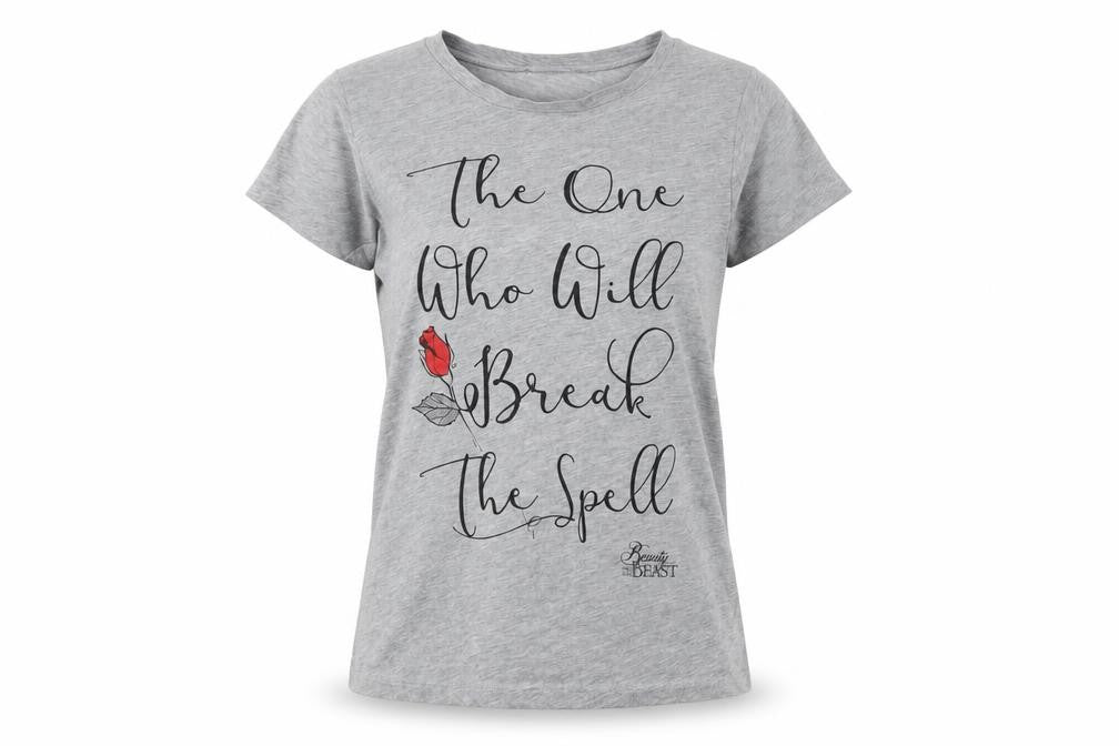 Disney Grey Beauty and the Beast T-Shirt, Size 12