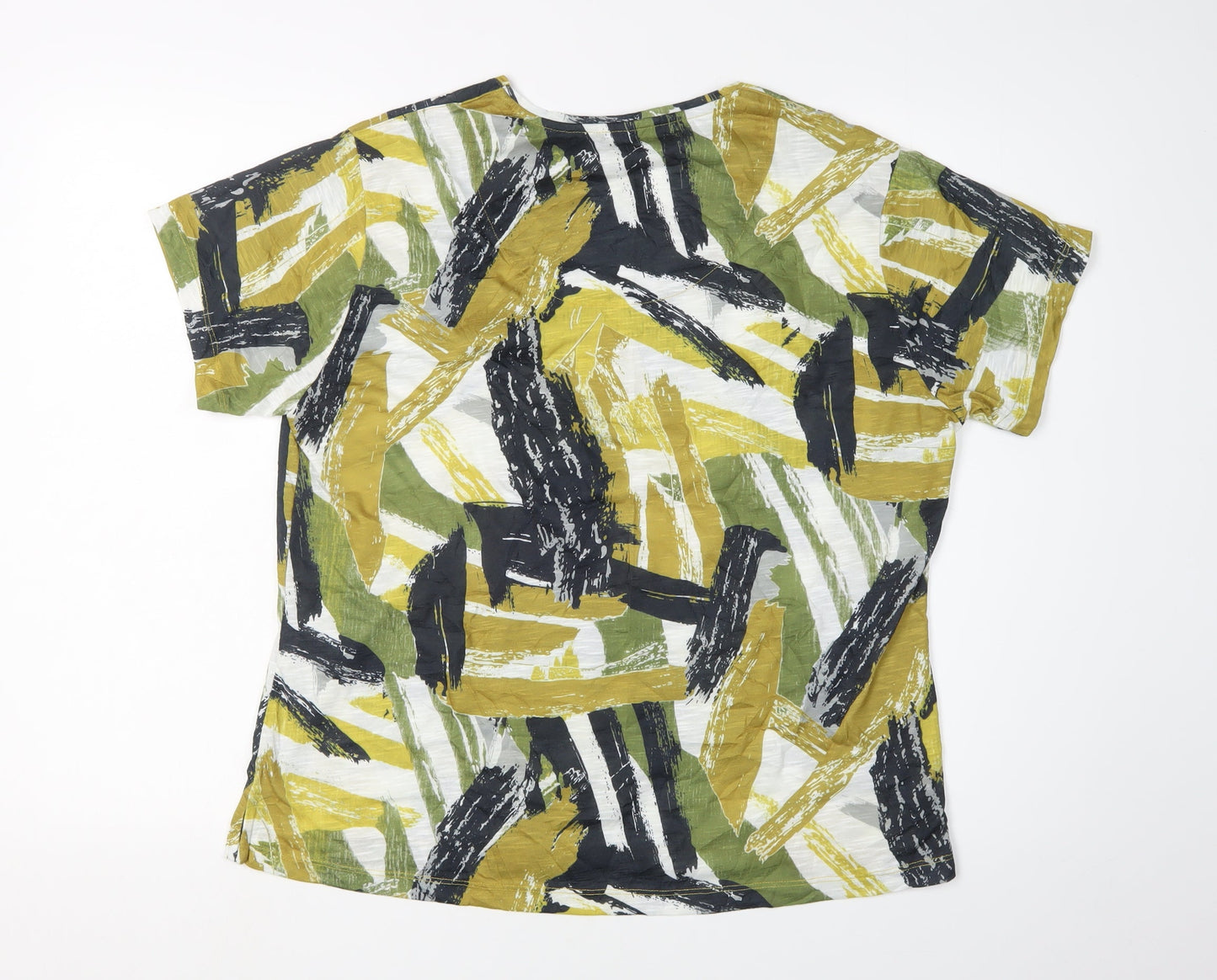 VIZ-A-VIZ Women's Multicoloured T-Shirt Size 18