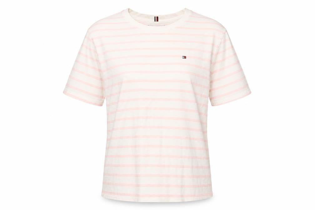 Tommy Hilfiger Unisex Multicoloured Striped T-Shirt M