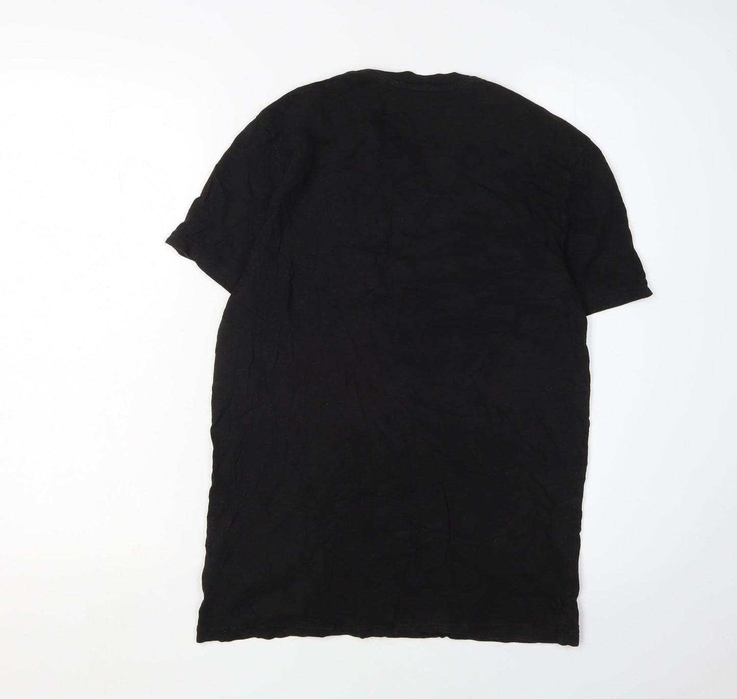 Coca-Cola Men's Black Graphic Print T-Shirt, Size S