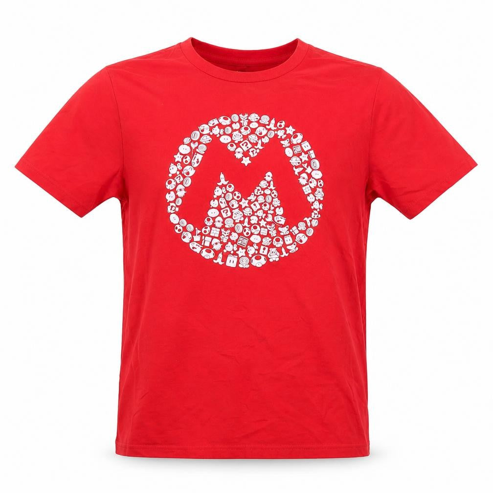Earth Positive Nintendo Mario Red T-Shirt Unisex S