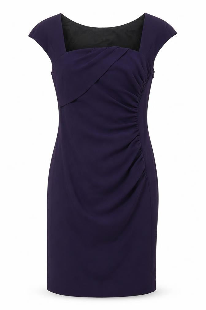 L.K. Bennett Women's Purple Sheath Dress Size 10