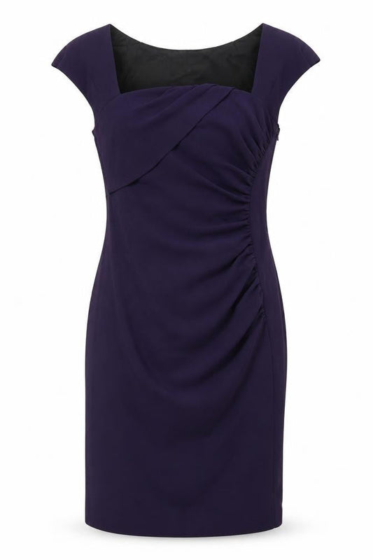 L.K. Bennett Women's Purple Sheath Dress Size 10