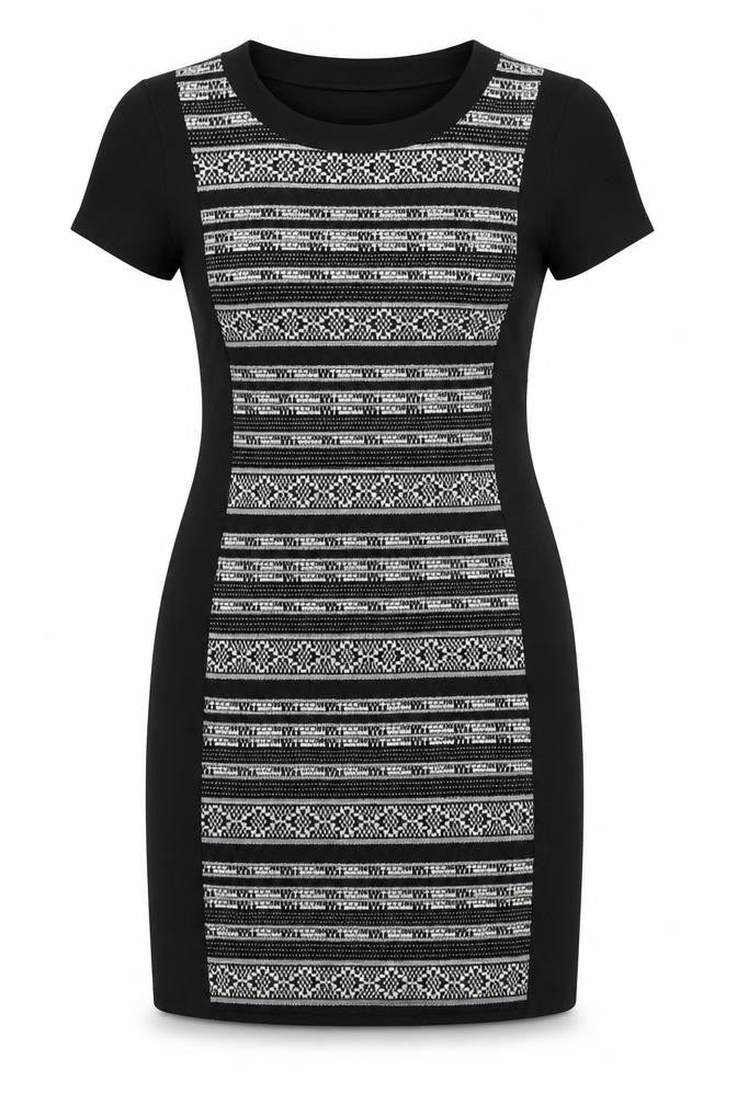 Louche Women's Black Bodycon Dress, Size 8, Casual
