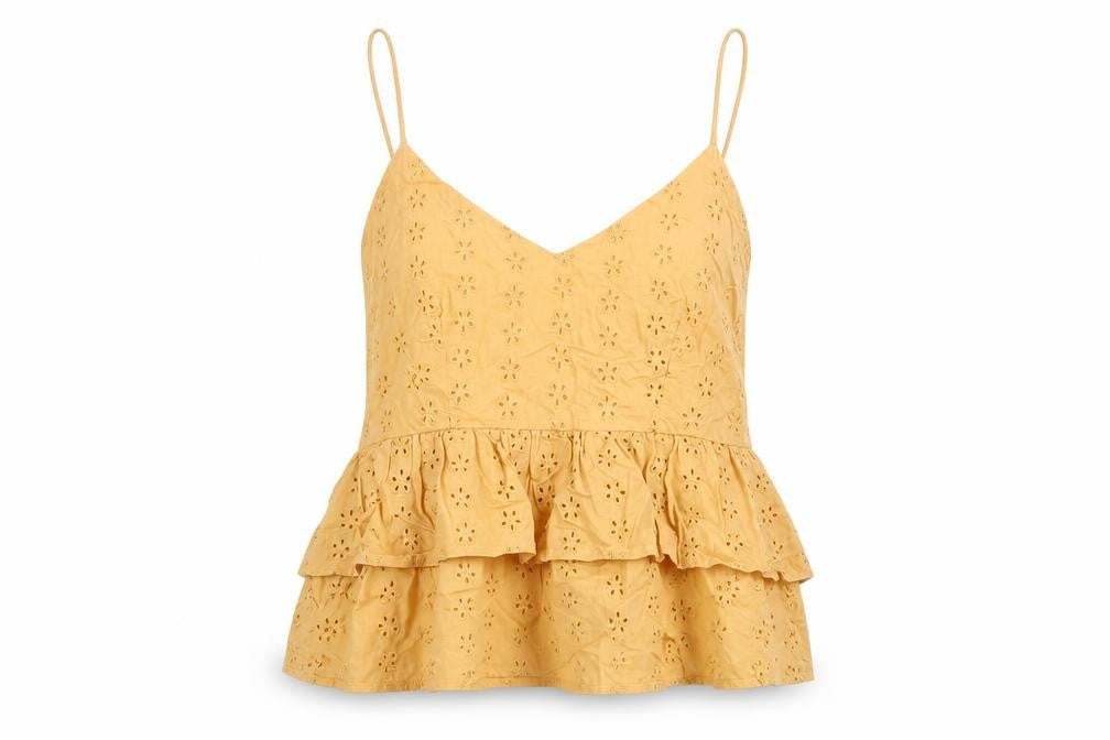 ASOS Women's Yellow Camisole Tank Top Size 10