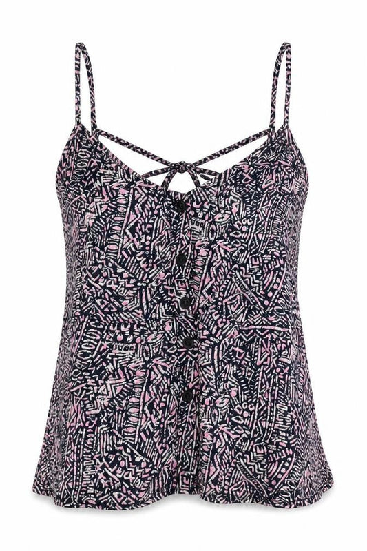 Patricia Pepe Women's Multicoloured Camisole Blouse