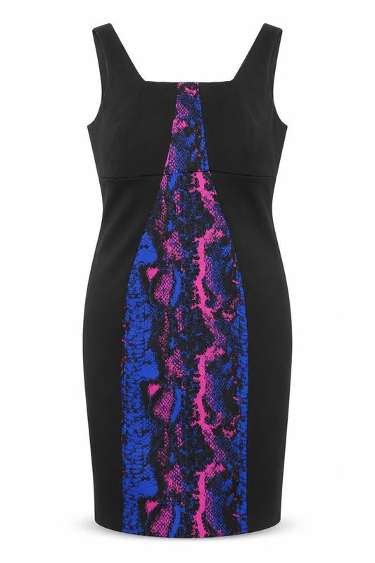 Women's Black Sheath Dress, Size 14, Party Ready