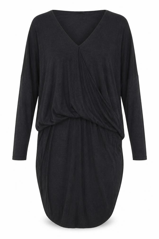 Zara Women's Black Basic Blouse, 2XS, Long Sleeve
