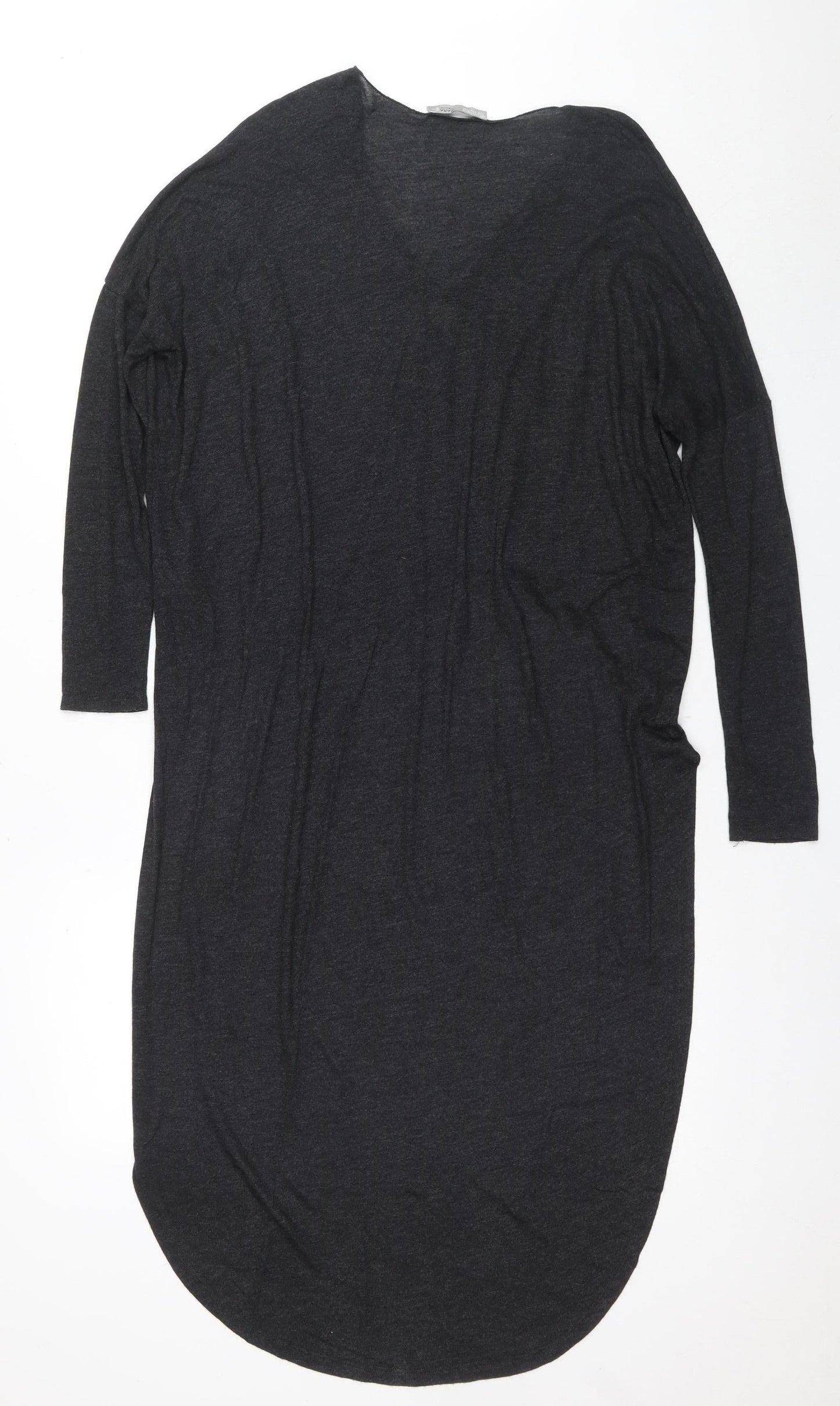 Zara Women's Black Basic Blouse, 2XS, Long Sleeve
