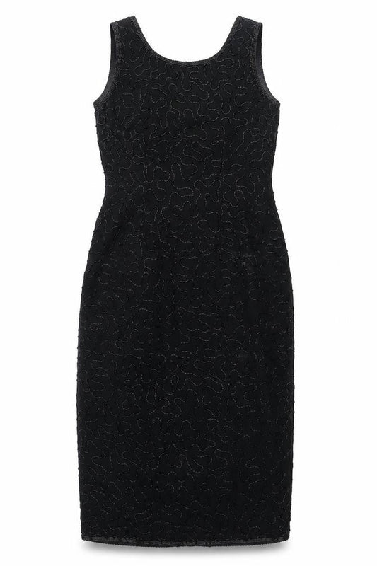 St Bernard Women's Black Sheath Dress Size 12
