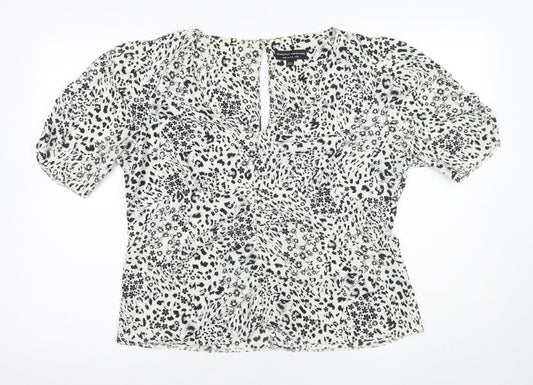 Dorothy Perkins Women's Multicoloured Blouse Size 16
