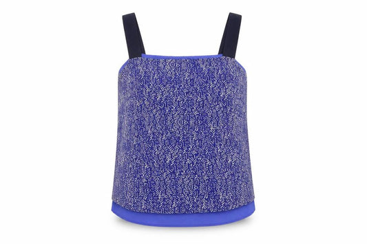 Next Women's Blue Geometric Camisole Size 14