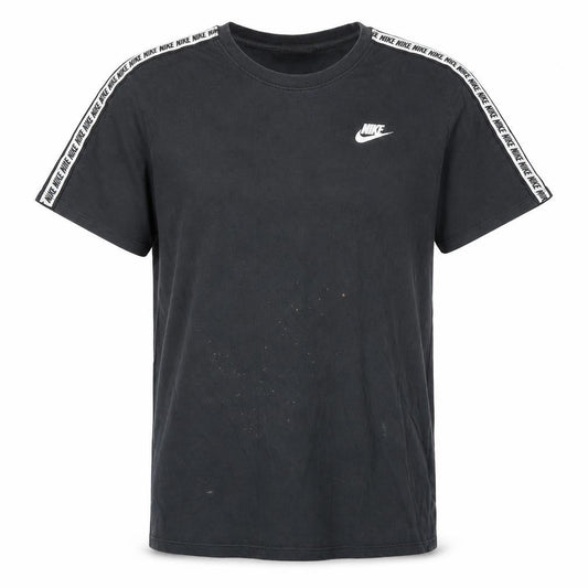Nike Men's Black M Sports Logo T-Shirt, Cotton Blend