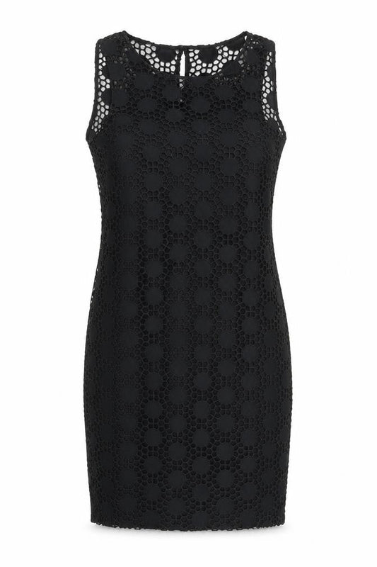 L.K. Bennett Women's Black Sleeveless Sheath Dress, Size 6