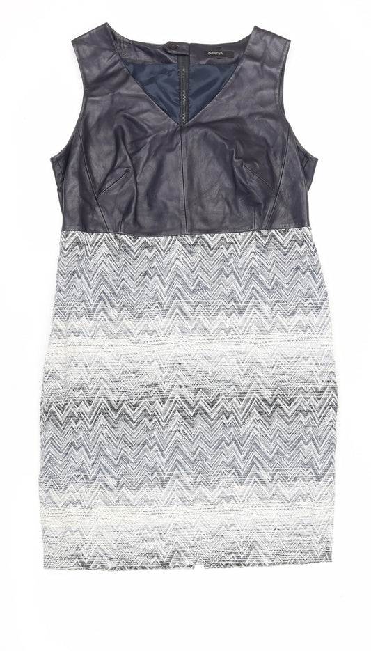 Marks and Spencer Women's Multicoloured Sheath Dress Size 16
