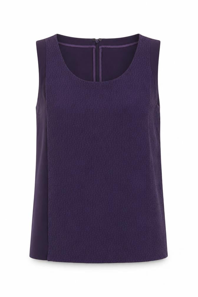J. Lindeberg Women's Purple Sleeveless Blouse Size 12