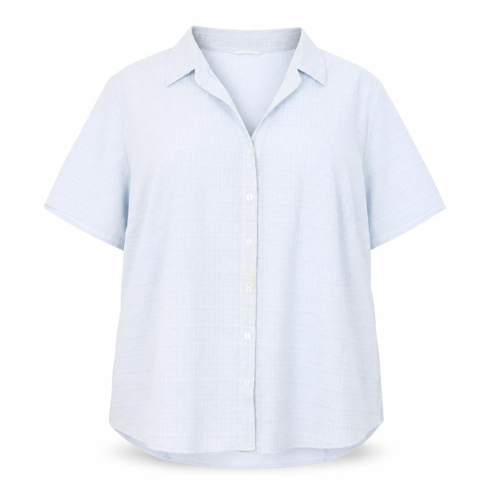 Marks & Spencer Women's Blue Button-Up Shirt 16