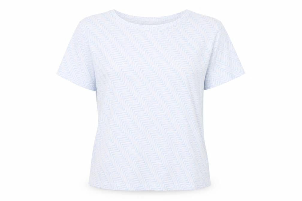 Marks & Spencer Women's Blue Regular Fit T-Shirt