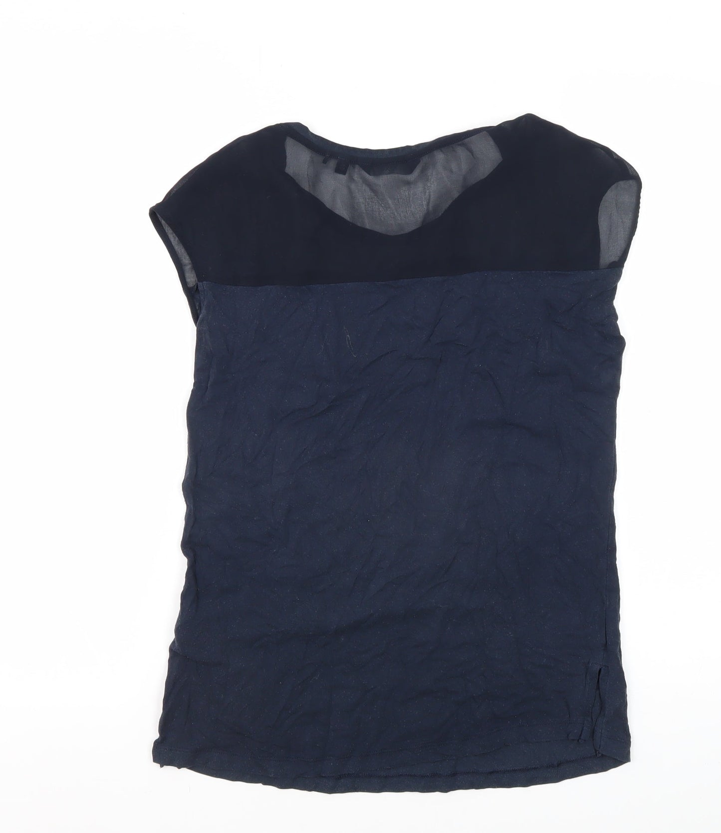 Next Women's Blue T-Shirt, Size 6, Casual Chic Top