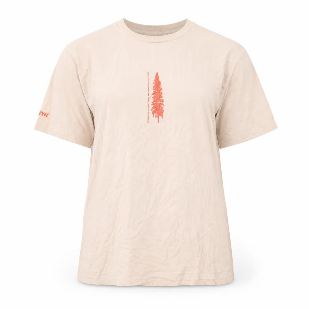 Sierra Unisex Beige T-Shirt, Size S, Nature Theme